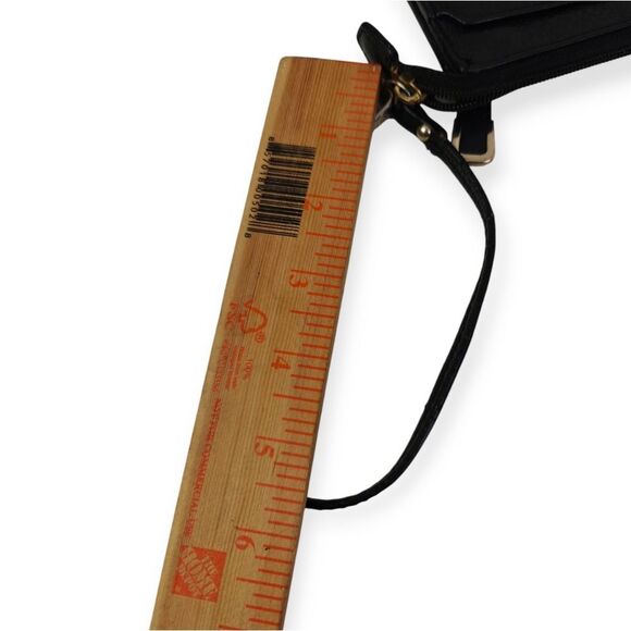 Coach Black Genuine Leather Wristlet Wallet Purse - Picture 9 of 9